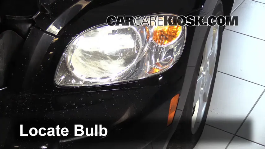 2009 Chevrolet HHR LS 2.2L 4 Cyl. FlexFuel Lights Turn Signal - Front (replace bulb)